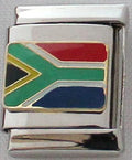 SA Flag 13mm Charm-Charmed Jewellery