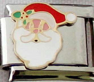 Santa Face 9mm Charm-Charmed Jewellery