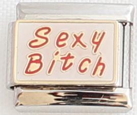 Sexy Bitch 9mm Charm-Charmed Jewellery