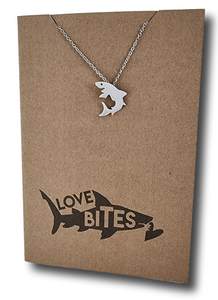 Shark Pendant & Chain - Card 417