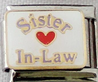 Sister-in-Law 9mm Charm-Charmed Jewellery