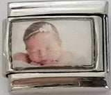 Small Rectangular Photo Charm for 9mm charm bracelet (click to upload photo)
