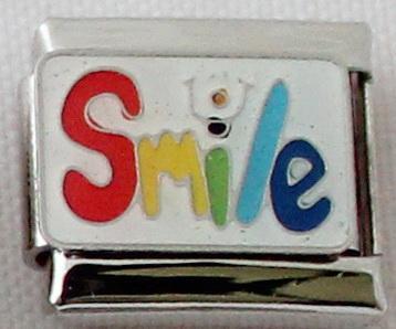 Smile Colour 9mm Charm-Charmed Jewellery