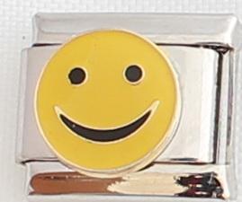 Smiley Face 9mm Charm-Charmed Jewellery