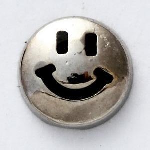 Smiley Face Locket Charm-Charmed Jewellery