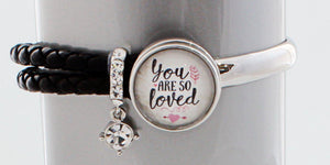 Snap Bracelet 20 + Charm of your choice (click product to choose charm)-Charmed Jewellery