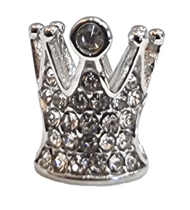 Stainless Steel European Charm - Crown