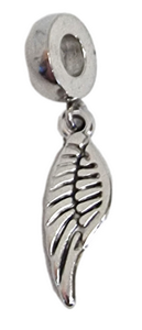 Stainless Steel European Charm - Wing