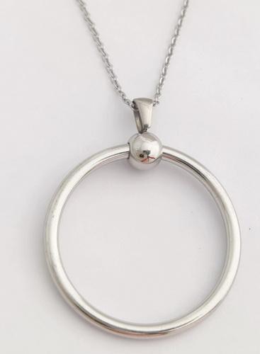 Stainless Steel European Pendant & Chain