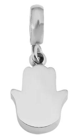 Stainless Steel Hamsa Mini Charm-Charmed Jewellery