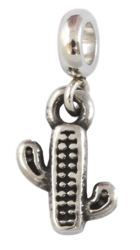 Stainless Steel Mini Cactus-Charmed Jewellery