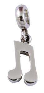 Stainless Steel Mini Music Note-Charmed Jewellery