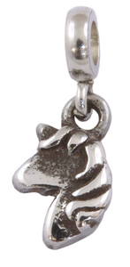 Stainless Steel Unicorn 1 Mini Charm-Charmed Jewellery