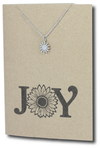 Sun Pendant & Chain - Card 269-Charmed Jewellery