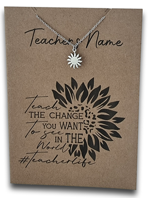 Sun Pendant & Chain - Card 453