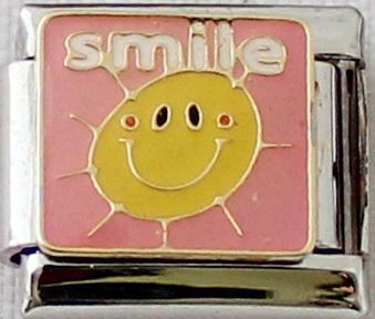 Sunny Smile 9mm Charm-Charmed Jewellery