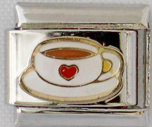 Tea Cup 9mm Charm-Charmed Jewellery