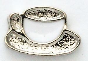 Tea Cup Locket Charm-Charmed Jewellery