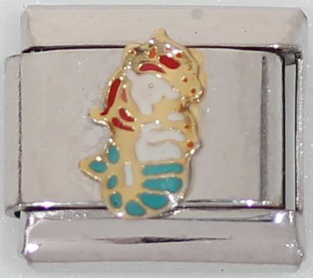 Unicorn Mermaid 9mm Charm-Charmed Jewellery