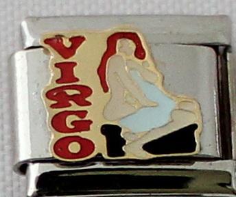Virgo Colour 9mm Charm-Charmed Jewellery