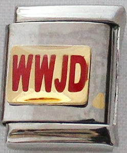 WWJD 13mm Charm-Charmed Jewellery