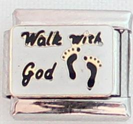 Walk with God 9mm Charm-Charmed Jewellery