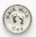 Walk with God Locket Charm-Charmed Jewellery