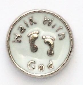 Walk with God Locket Charm-Charmed Jewellery