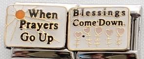 When Prayers go up (Double) 9mm Charm-Charmed Jewellery