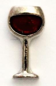 Wine Glass Locket Charm-Charmed Jewellery