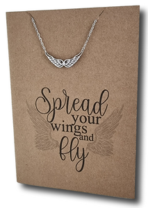 Wings Pendant & Chain - Card 393