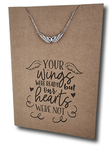 Wings Pendant & Chain - Card 394
