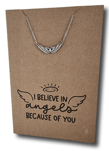 Wings Pendant & Chain - Card 395