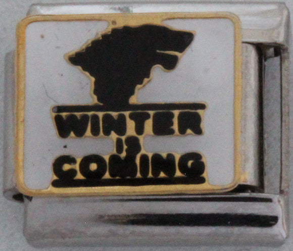 Winter is Coming (Game of thrones) 9mm Charm-Charmed Jewellery