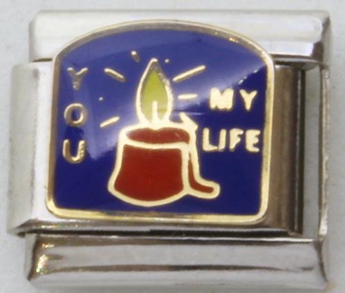 You Light My Life 9mm Charm-Charmed Jewellery