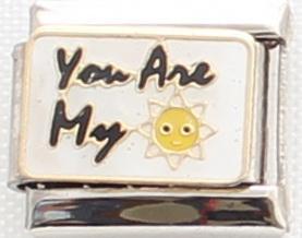 You are my sunshine 9mm Charm-Charmed Jewellery