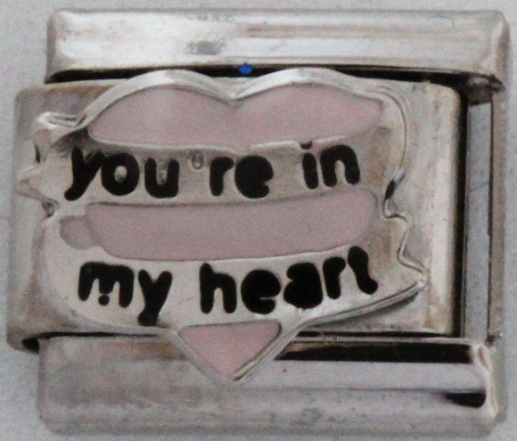 You're in my Heart 9mm Charm-Charmed Jewellery